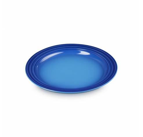 Assiette à déjeuner en Faïence d'Azur 22cm  Le Creuset