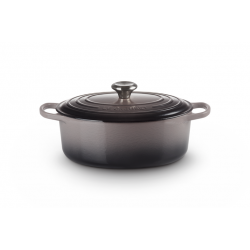 Le Creuset Signature Stoofpan Ovaal in Geëmailleerd Gietijzer 29cm 4,7l Flint 