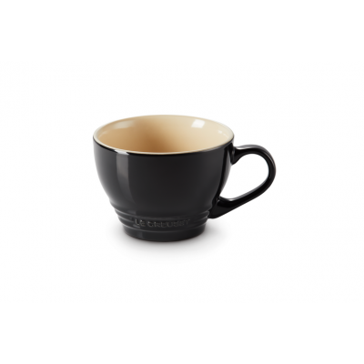 Mug cappuccino large Noir Ebène 0,4l  Le Creuset
