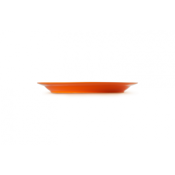 Dinerbord in Aardewerk 27cm Oranjerood 