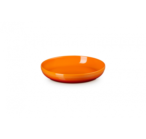 Diep Bord Coupe Oranjerood 22cm  Le Creuset