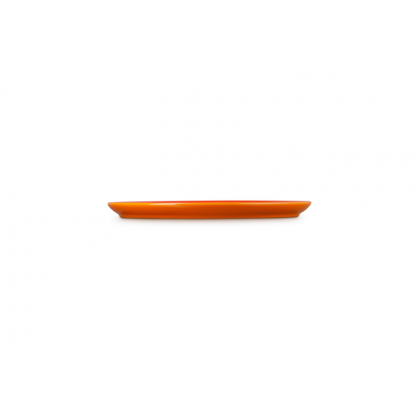 Ontbijtbord Coupe Oranjerood 22cm 