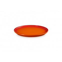 Diner bord Coupe Oranjerood 27cm 