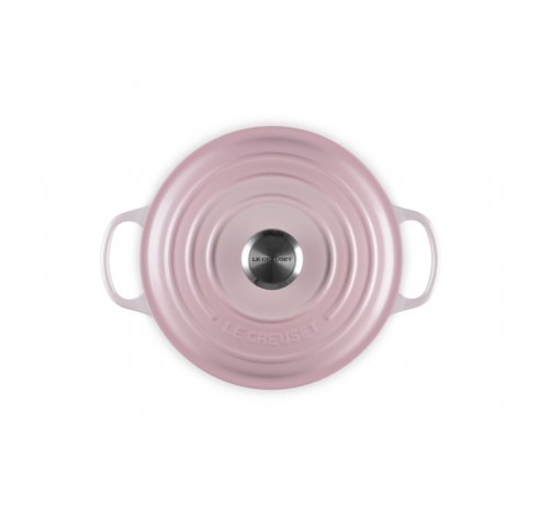 Cocotte haute en fonte émaillée 24cm 5L Shell Pink   Le Creuset