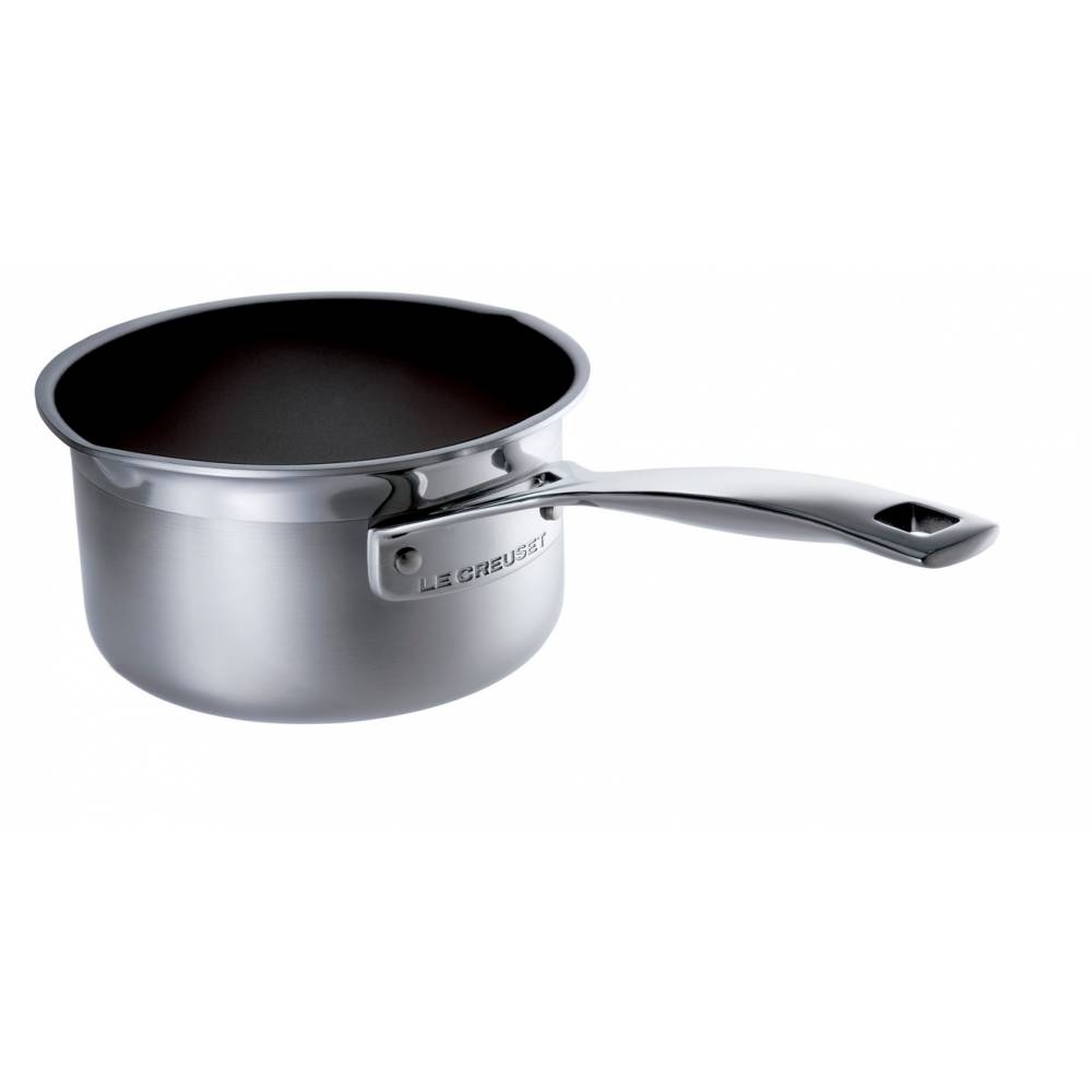 Steelpan in RVS met Anti-Aanbaklaag 14cm 1,3l 