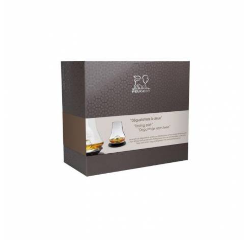 Whisky geschenkdoos Proeven voor 2  Peugeot