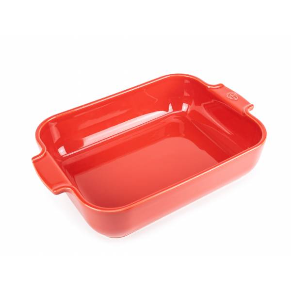 Appolia rechthoekige ovenschotel 25cm Rood Peugeot Appolia rechthoekige ovenschotel 25cm Rood Peugeot