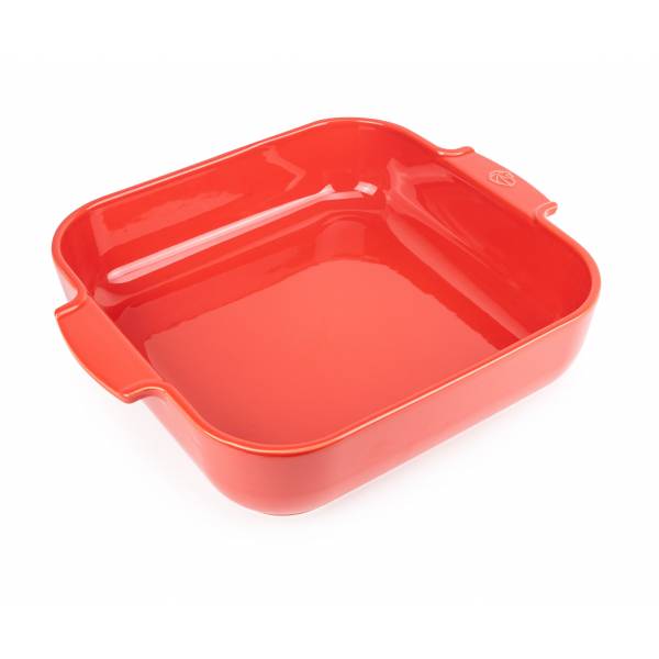 Appolia vierkante ovenschotel 36cm Rood Peugeot Appolia vierkante ovenschotel 36cm Rood Peugeot