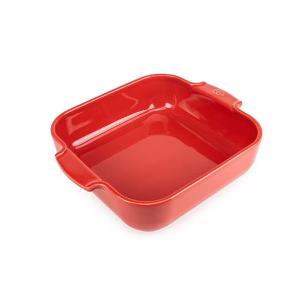 Appolia vierkante ovenschotel 28cm Rood Peugeot Appolia vierkante ovenschotel 28cm Rood Peugeot