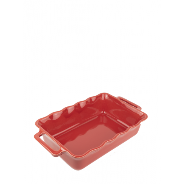Délices Rechthoekige ovenschaal kersenrood 34cm Peugeot Délices Rechthoekige ovenschaal kersenrood 34cm Peugeot
