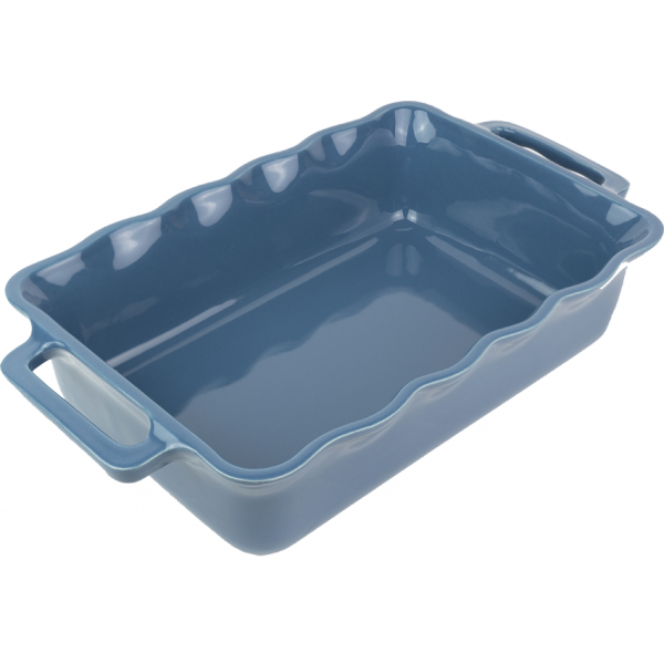 Délices Rechthoekige ovenschaal Oceaanblauw 34cm Peugeot Délices Rechthoekige ovenschaal Oceaanblauw 34cm Peugeot