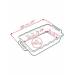 Délices Rechthoekige ovenschaal Appelgroen 38cm Peugeot Délices Rechthoekige ovenschaal Appelgroen 38cm Peugeot