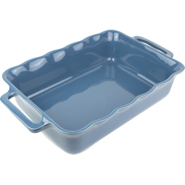 Délices Rechthoekige ovenschaal Oceaanblauw 38cm Peugeot Délices Rechthoekige ovenschaal Oceaanblauw 38cm Peugeot
