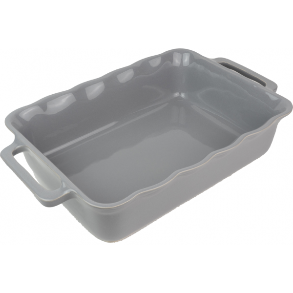 Délices Rechthoekige ovenschaal Zilvergrijs 38cm Peugeot Délices Rechthoekige ovenschaal Zilvergrijs 38cm Peugeot