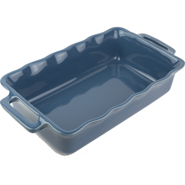 Délices Rechthoekige ovenschaal Oceaanblauw 31cm Peugeot Délices Rechthoekige ovenschaal Oceaanblauw 31cm Peugeot