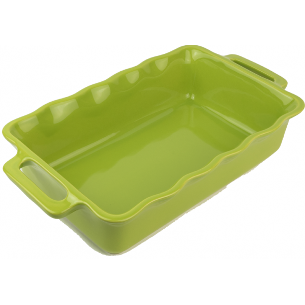 Délices Rechthoekige ovenschaal Appelgroen 31cm Peugeot Délices Rechthoekige ovenschaal Appelgroen 31cm Peugeot