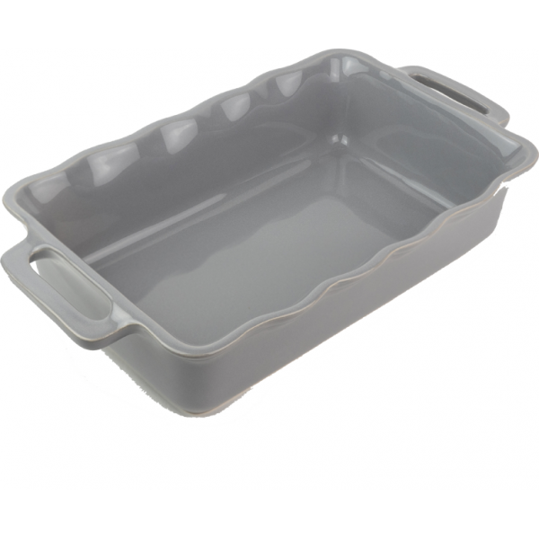 Délices Rechthoekige ovenschaal Zilvergrijs 31cm Peugeot Délices Rechthoekige ovenschaal Zilvergrijs 31cm Peugeot