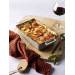 Délices Rechthoekige ovenschaal Zilvergrijs 31cm Peugeot Délices Rechthoekige ovenschaal Zilvergrijs 31cm Peugeot
