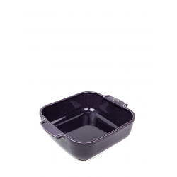 Appolia Vierkante keramische ovenschaal aubergine 21 cm 