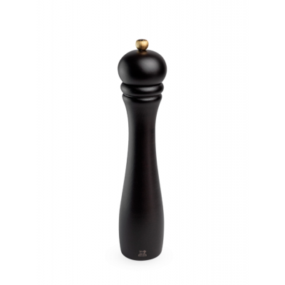 Checkmate Manuele pepermolen uit hout, zwart, 30 cm 