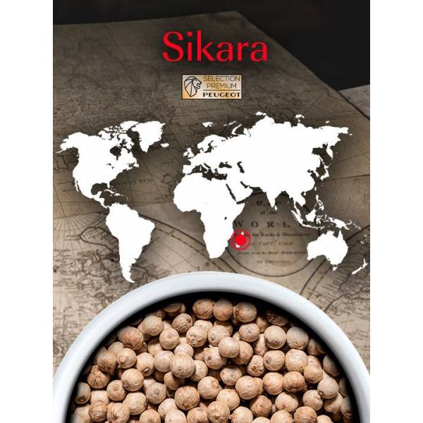 Sikara Witte peper uit Madagaskar, 60 g - 3 vershoudzakjes van 20 g 