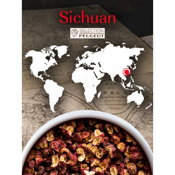 Sichuan Rode peper uit China, 40 g - 4 vershoudzakjes van 10 g 