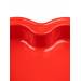 For You Hartvormige keramische schaal, rood, 26 cm 