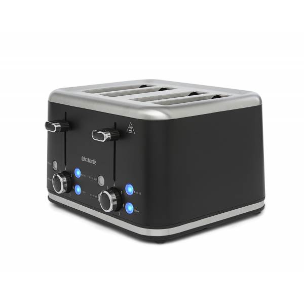 BBEK1031NMB broodrooster 4 sleuven 1800W zwart BBEK1031NMB broodrooster 4 sleuven 1800W zwart