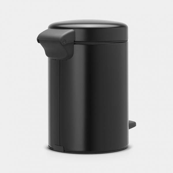 Brabantia NewIcon Pedaalemmer 3L mat zwart