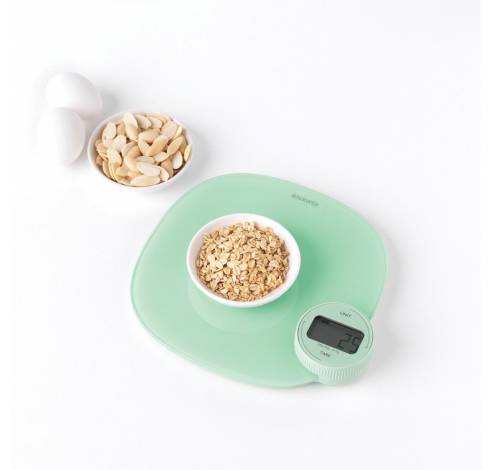Tasty+ Keukenweegschaal Digitaal met Dynamo Jade Green  Brabantia