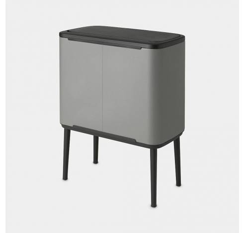 Bo Touch Bin, 36L - Mineral Concrete Grey  Brabantia