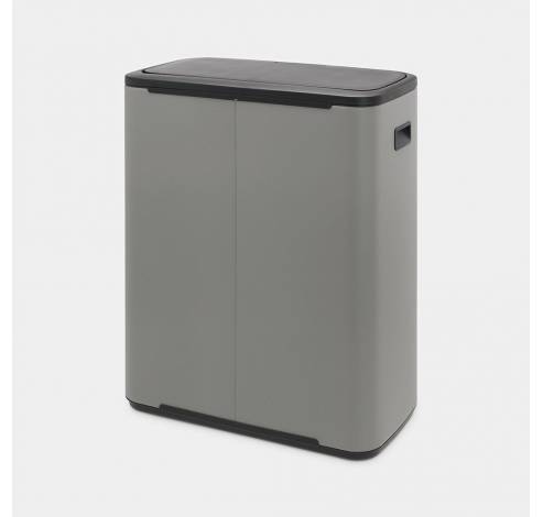 Bo Touch Bin, 60L - Mineral Concrete Grey  Brabantia