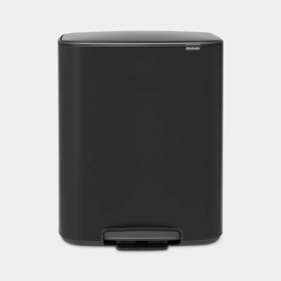 Bo Pedaalemmer 2x30L Matt Black  Brabantia