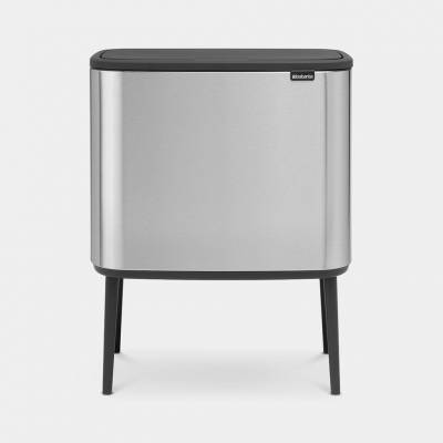 Bo Touch Bin 3 x 11 liter Matt Steel Fingerprint Proof  Brabantia