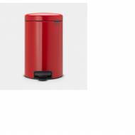 newIcon pedaalemmer 12 liter met kunststof binnenemmer Passion Red 