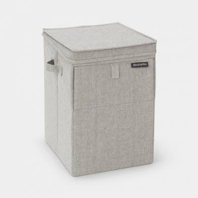 Wasbox stapelbaar 35 liter Grey 