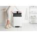 Brabantia Bo pedaalemmer 60 liter met kunststof binnenemmer White Brabantia Bo pedaalemmer 60 liter met kunststof binnenemmer White