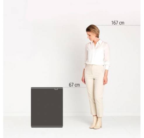 Bo Touch Bin afvalemmer 2 x 30 liter met 2 kunststof binnenemmers White  Brabantia