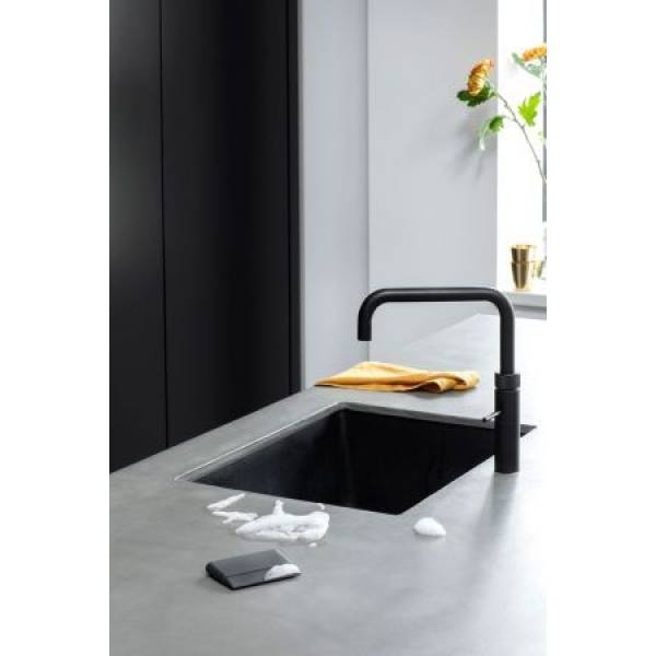 Brabantia Sink Side bordenschraper siliconen Dark Grey