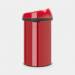 Brabantia Touch Bin afvalemmer 60 liter Passion Red
