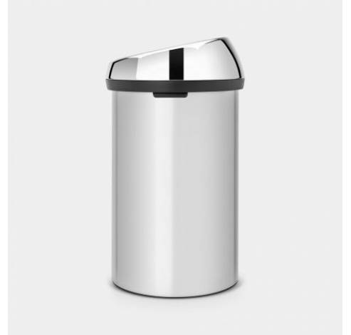 Touch Bin afvalemmer 60 liter Metallic Grey / Brilliant Steel  Brabantia