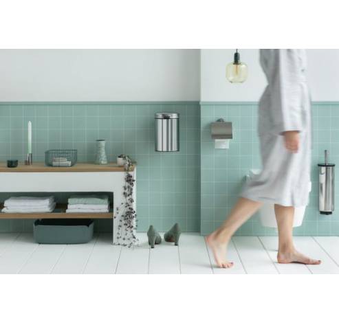 Brosse toilette avec support Profile Brilliant Steel  Brabantia