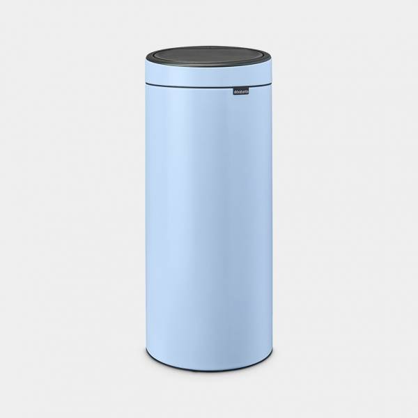 Touch Bin afvalemmer 30 liter met kunststof binnenemmer Dreamy Blue 
