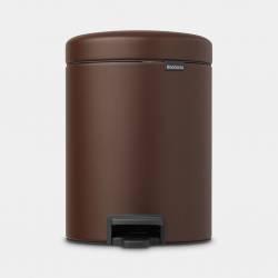 Brabantia NewIcon pedaalemmer 3 liter Mineral Cosy Brown