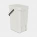 Brabantia Sort & Go afvalemmer 12 liter Light Grey