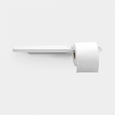 MindSet toiletrolhouder met plankjeMineral Fresh White  Brabantia