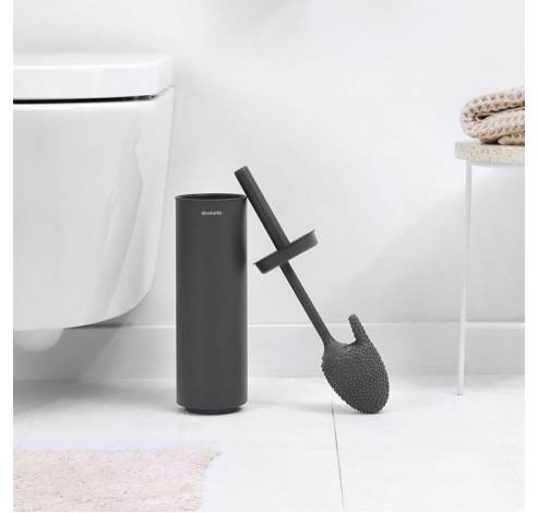 MindSet toiletborstel met houderMindSet vervangingsborstel - Brosse de remplacement - Dark Grey  Brabantia