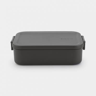 Make & Take lunchbox medium, kunststof Dark Grey  Brabantia
