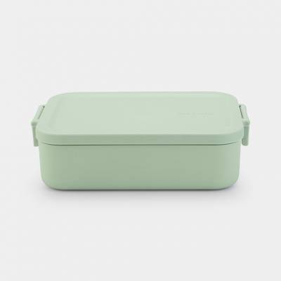Make & Take lunchbox medium, kunststof Jade Green  Brabantia