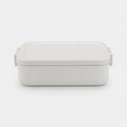 Make & Take lunchbox medium kunststof Light Grey 